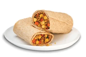 Spiced Chickpea Wrap.