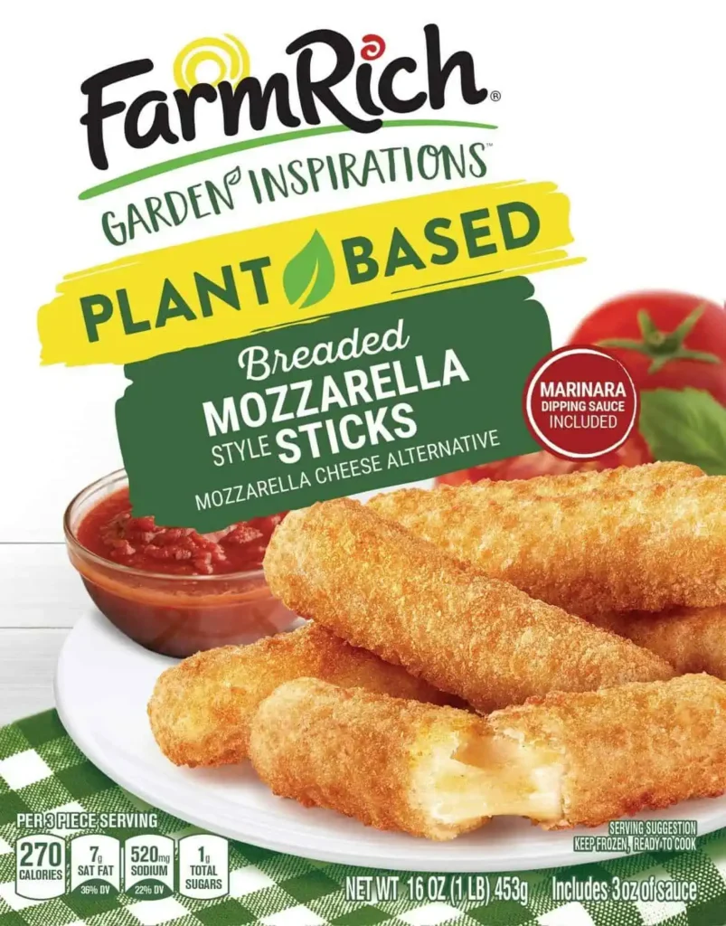 Plant-Based Mozzarella Sticks